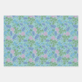 ドラゴンフライビクトリアンガーデンソフトミュート色 ラッピングペーパーシート (正面3)