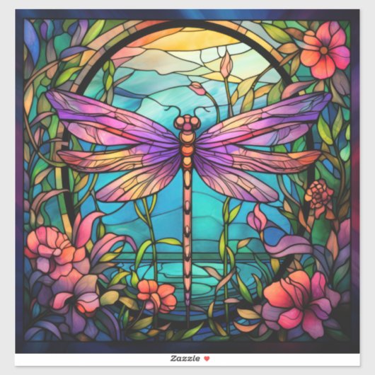 ドラゴンフライビニールステッカー シール (シート)