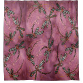 ドラゴンフライフライトドゥスキーバラ シャワーカーテン (正面)