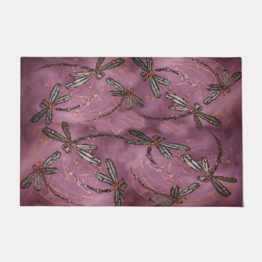 ドラゴンフライフライトドゥスキーバラ ドアマット (正面)