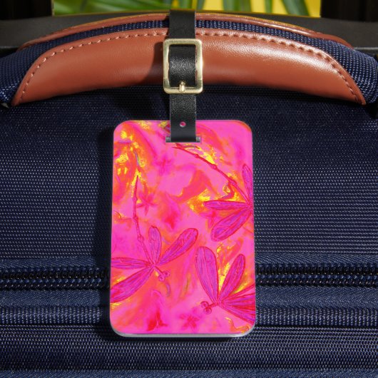 ドラゴンフライフライトヘイジー日 ラゲッジタグ (正面インサイチュ2)