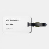 ドラゴンフライフライトヘイジー日 ラゲッジタグ (裏面横)