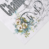 ドラゴンフライフランスのシャンパンヴィンテージティッシュペーパー 薄葉紙 (詳細)