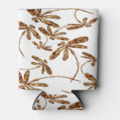 ドラゴンフライフレンジー金ゴールドクーラーボックススタブホルダー 缶クーラー (正面)