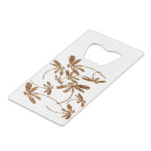 ドラゴンフライフレンジー金ゴールド クレジットカード栓抜き (裏面アングル)