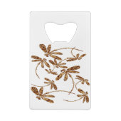 ドラゴンフライフレンジー金ゴールド クレジットカード栓抜き (裏面)