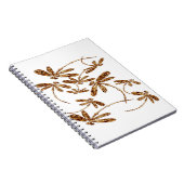 ドラゴンフライフレンジー金ゴールド ノートブック (右側)