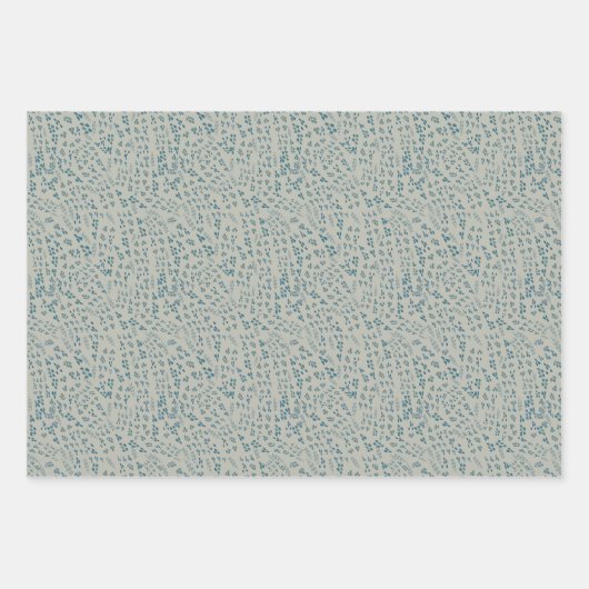 ドラゴンフライフローラブルートリオデコページ ラッピングペーパーシート (正面3)