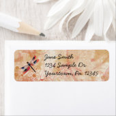 ドラゴンフライフローリッシュ住所 シール (インサイチュ)