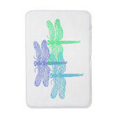 ドラゴンフライブルースフォームマット バスマット (正面縦)