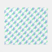 ドラゴンフライブルースフリースブランケット フリースブランケット (正面(横))