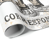 ドラゴンフライラッピング紙フランスの-ヴィンテージ ラッピングペーパー (ロールコーナー)