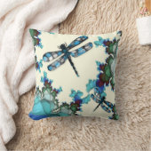 ドラゴンフライランド装飾用クッション クッション (ブランケット)