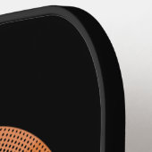 ドラゴンフライレトロサンセット名 ピックルボールラケット (左詳細)