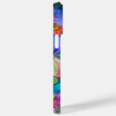 ドラゴンフライワイルドフラワーガーデン抽象芸術フローラ Case-Mate iPhoneケース (裏面 / 右)