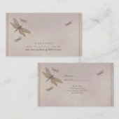 ドラゴンフライヴィンテージドラゴンフライシック友人を参照 紹介カード (正面/裏面)