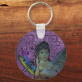 ドラゴンフライ妖精のキーチェーン キーホルダー (正面)