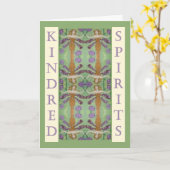 ドラゴンフライ妖精の友情カード カード (黄色い花)