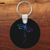 ドラゴンフライ戦士セミコロン自殺防止阿波 キーホルダー (正面)