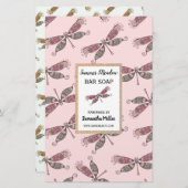 ドラゴンフライ手作り石鹸製品再生紙 便箋 (正面/裏面)