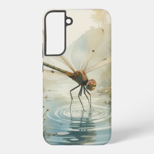 ドラゴンフライ湖自然野生生物 SAMSUNG GALAXYケース (裏面)