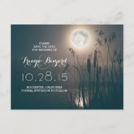 ドラゴンフライ満月の夜とカタイルは日付を保存 案内ポストカード