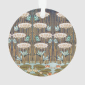 ドラゴンフライ睡蓮マーシュアールヌーボー オーナメント (裏面)