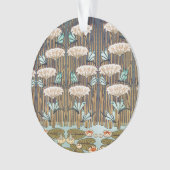 ドラゴンフライ睡蓮マーシュアールヌーボー オーナメント (正面)