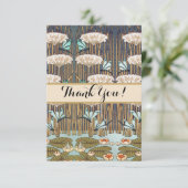 ドラゴンフライ睡蓮マーシュアールヌーボー サンキューカード (スタンド正面)