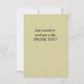 ドラゴンフライ睡蓮マーシュアールヌーボー サンキューカード (裏面)