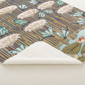 ドラゴンフライ睡蓮マーシュアールヌーボー シェルパブランケット (3/4)