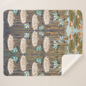 ドラゴンフライ睡蓮マーシュアールヌーボー シェルパブランケット (正面(横))