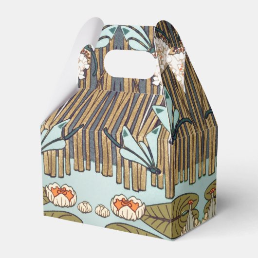 ドラゴンフライ睡蓮マーシュアールヌーボー フェイバーボックス (正面サイド)