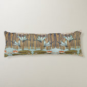 ドラゴンフライ睡蓮マーシュアールヌーボー ボディピロー (裏面)