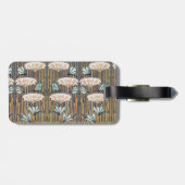 ドラゴンフライ睡蓮マーシュアールヌーボー ラゲッジタグ (裏面横)