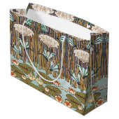 ドラゴンフライ睡蓮マーシュアールヌーボー ラージペーパーバッグ (裏面アングル)