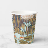 ドラゴンフライ睡蓮マーシュアールヌーボー 紙コップ (裏面)