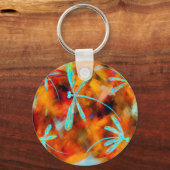 ドラゴンフライ砂漠フリット キーホルダー (正面)