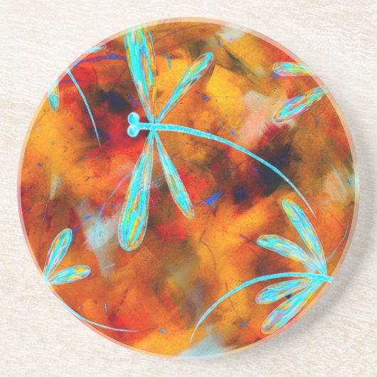 ドラゴンフライ砂漠フリット コースター (正面)