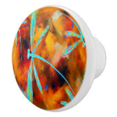 ドラゴンフライ砂漠フリット セラミックノブ (右)