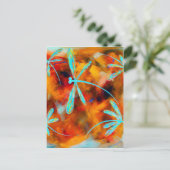 ドラゴンフライ砂漠フリット ポストカード (スタンド正面)