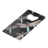 ドラゴンフライ空軍オンブラック クレジットカード栓抜き (裏面アングル)