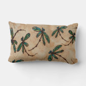 ドラゴンフライ素朴クリーム ランバークッション (裏面)