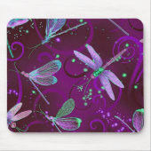 ドラゴンフライ紫の夢 マウスパッド (正面)