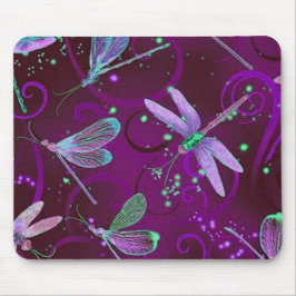 ドラゴンフライ紫の夢 マウスパッド