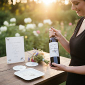 ドラゴンフライ結婚式は日付シールを保存 ペーパープレート