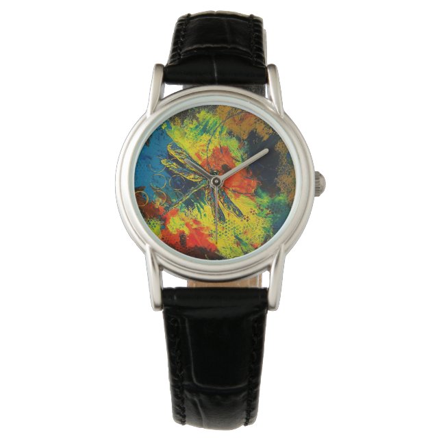 ドラゴンフライ腕時計 腕時計 (正面)