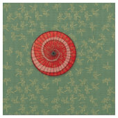 ドラゴンフライ舞踏会 ファブリック (クローズアップ)