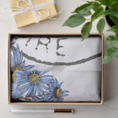 ドラゴンフライ花フランスの消印ヴィンテージ切り離し 薄葉紙 (ギフト)