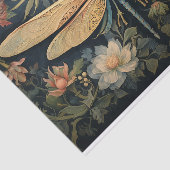 ドラゴンフライ花模様5デコページ紙 薄葉紙 (詳細)